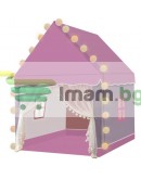 Детска палатка за игра с LED светлини